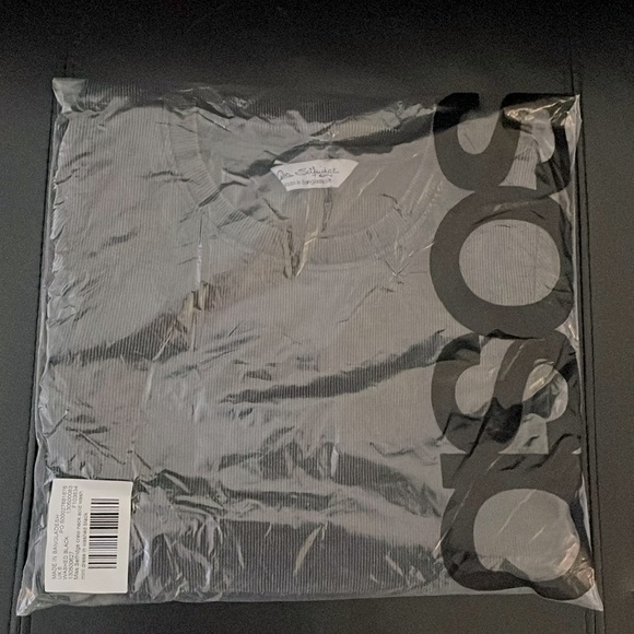 ASOS Miss Selfridge Crew Neck Acid Wash Mini Dress In Washed Black - Picture 5 of 9